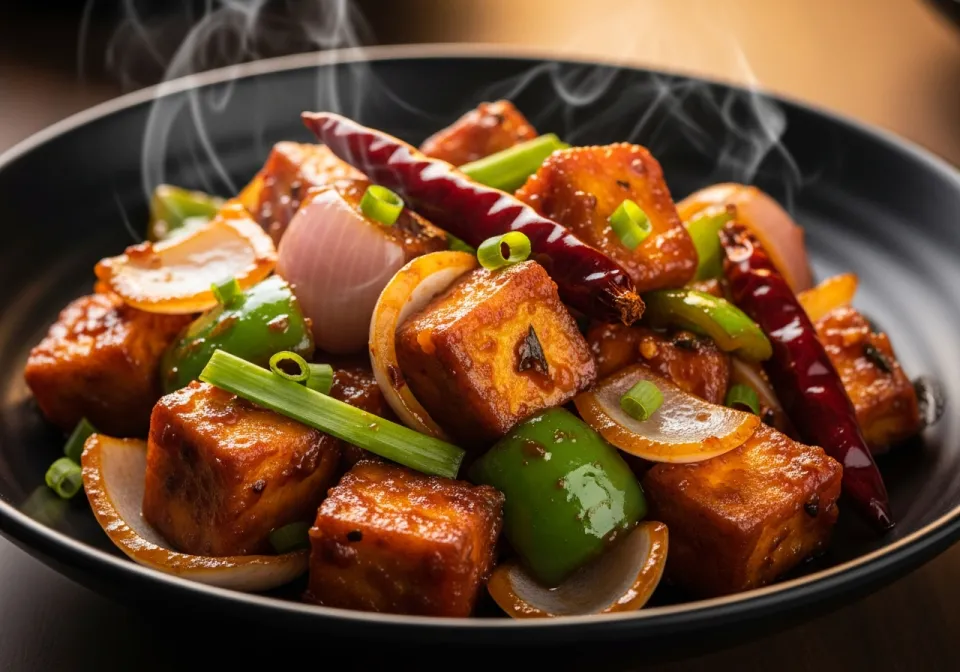 Chilly Paneer Dry at South Zone
