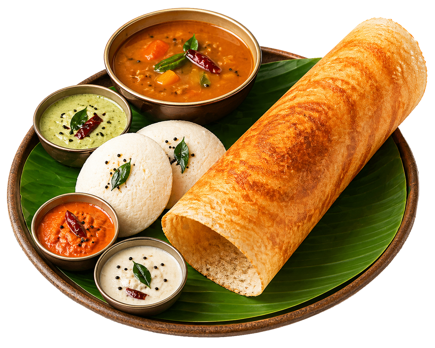 South Zone masala dosa thali